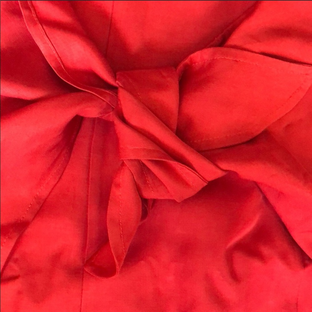 Red LPA knot dress - Picture 5 of 5